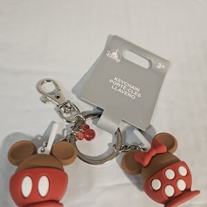 Disney Keychain - Mickey and Minnie Mouse Candied Apples